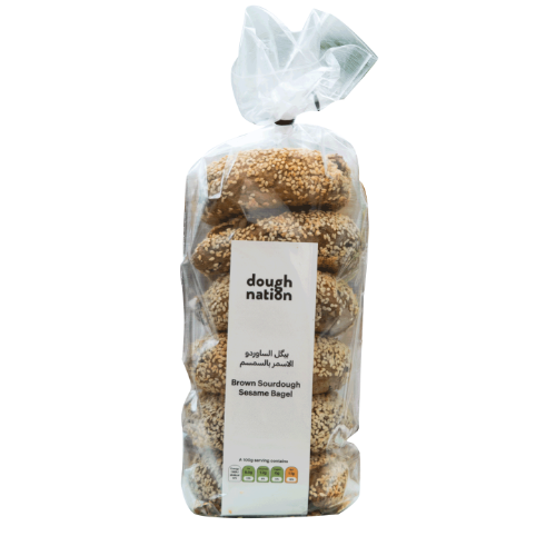 Sourdough Sesame Bagel Brown